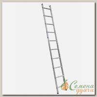 Лестница приставная, 1 секция, 10 ступеней, алюминий, 2.79 м, 150 кг, Alumet, 5110