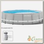 Бассейн каркасный Intex, 305х76 см, Prism Frame, 26702GN, фильтр-насос, 4485 л, ремкомплект