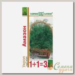 Семена Укроп, Амазон, 4 г, 1+1, цветная упаковка, Гавриш