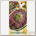 Семена Салат кочанный, Яхонт мини красный, 0.5 г, Семена от автора, цветная упаковка, Гавриш