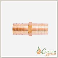 Соединитель для шланга 3/4, латунный, Palisad, 65709"