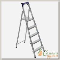 Стремянка 1 секция, 5 ступеней, металл, 80 кг, 225647
