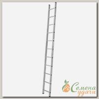 Лестница приставная, 1 секция, 11 ступеней, алюминий, 2.89 м, 150 кг, NV 1210, 1210111