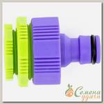 Адаптер пластмассовый, 1/2-3/4"-1", внутренняя резьба, Palisad, 65735"
