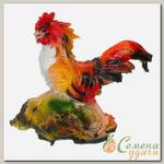 Фигурка садовая Петух средний, 34х38 см, гипс, 120