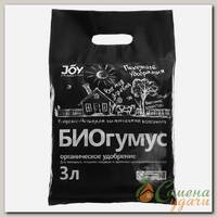 Удобрение Биогумус, сухое, органическое, 3 л, Joy