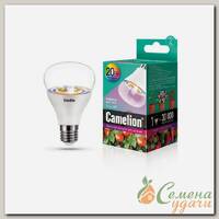 Лампа светодиодная для растений 20Вт 220В Camelion LED20-PL/BIO/E27