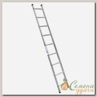 Лестница приставная, 1 секция, 9 ступеней, алюминий, 2.51 м, 150 кг, Alumet, 5109