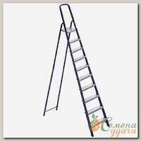 Стремянка 1 секция, 10 ступеней, сталь, 2.08 м, 150 кг, Alumet, М8410