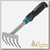 Грабли прямые, 5 зуб, сталь, 8.5 см, Gardena, Comfort, цветочные, черенок пластиковый, 08958-20.000.00