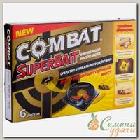 Инсектицид Super Bait, от тараканов, ловушка, 6 шт, Combat