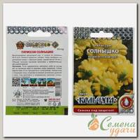 Семена Патиссон, Солнышко, 1 г, Кольчуга, цветная упаковка, Русский огород