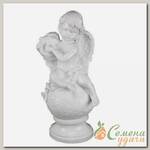 Фигурка садовая Ангел с арфой, 16х35 см, гипс, 245