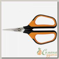 Ножницы для травы, 182 мм, 10 мм, лезвие плоскостное, Fiskars, Solid SP15, рукоятка пластик, 1051602