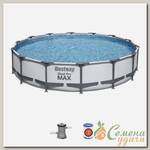 Бассейн каркасный Bestway, 427х84 см, Steel Pro Max, 56595BW, фильтр-насос, 10220 л