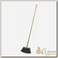 Метла плоская, с черенком, для террасы, Gardena, ClassicLine, 17205-20.000.00