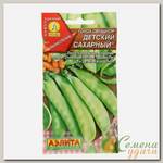 Семена Горох, Детский сахарный, 10 г, овощные, цветная упаковка, Аэлита