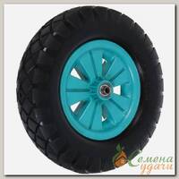 Колесо для тачки полиуретан PU, 4.80/4.00-80, втулка D12 мм, РВ-Пласт