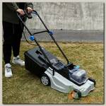Газонокосилка электрич, аккум, Deko, DKLM40V PRO, 40 см, 40 л, 20-57.5 мм, 2х20В, 2x4Aч, 2 Акб, 063-