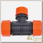 Тройник цанговый 3/4-3/4"-1/2", Жук, 4039-00"