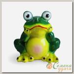 Фигурка садовая Лягушка большая, 26х26х26 см, гипс, 185