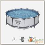 Бассейн каркасный Bestway, 366х100 см, Steel Pro Max, 56418BW, фильтр-насос, лестница, 9150 л