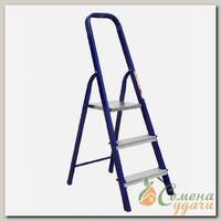 Стремянка 1 секция, 3 ступени, сталь, 0.6 м, 150 кг, Alumet, М8303