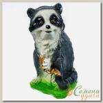 Фигурка садовая Енот, 35 см, гипс, Л37