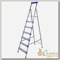 Стремянка 1 секция, 7 ступеней, сталь, 1.51 м, 150 кг, Nika, СМ7