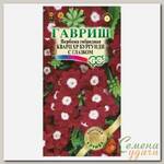 Семена Цветы, Вербена, Кварц Бургунди с глазком, 5 шт, Элитная клумба, цветная упаковка, Гавриш