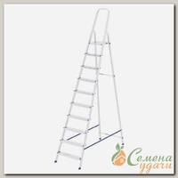 Стремянка 1 секция, 10 ступеней, алюминий, 2.9 м, 150 кг, Сибртех, 97721