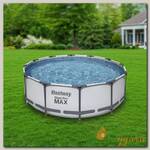 Бассейн каркасный Bestway, 366х76 см, Steel Pro Max, 56416BW, фильтр-насос, 6473 л