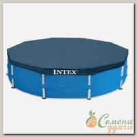 Тент 366 см, круглый, для каркасного бассейна, Intex, 28031