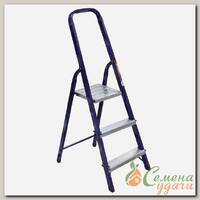 Стремянка 1 секция, 3 ступени, сталь, 0.6 м, 150 кг, Alumet, М8403