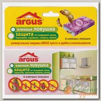 Ловушка клеевая от различных видов насекомых, пластина, универсальный, Argus, 6 шт