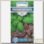 Семена Базилик, Русский богатырь, 0.3 г, Русский богатырь, цветная упаковка, Гавриш